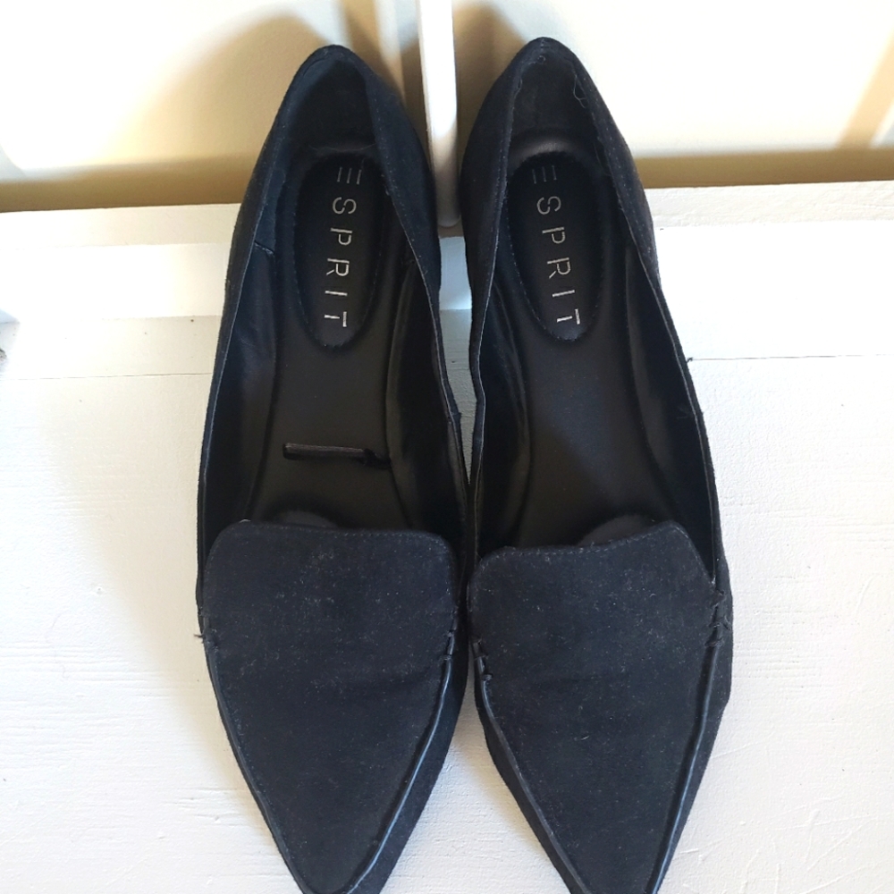 Esprit Suede Slip on Shoes
